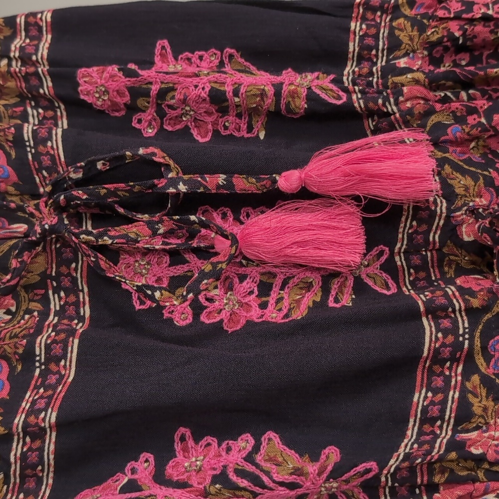 Women's boho maxi dress size Xs/S - Picture 3 of 7